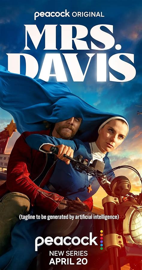 Imdb mrs davis - Peacock’s ‘Mrs. Davis’ Makes Last-Minute Switch From Drama to Limited/Anthology Series Emmy Races (EXCLUSIVE) By Michael Schneider. Greg Gayne/PEACOCK. “ Mrs. Davis ” may be one of the ...